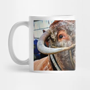 English Long Horn Cow Cattle Mug